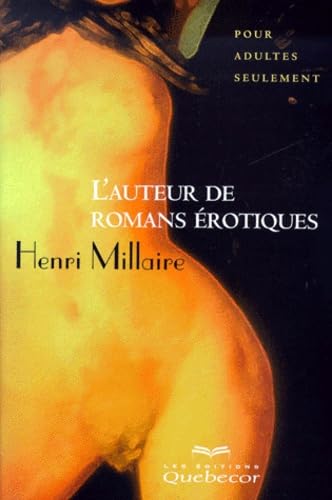 Couverture de L'auteur de romans érotiques