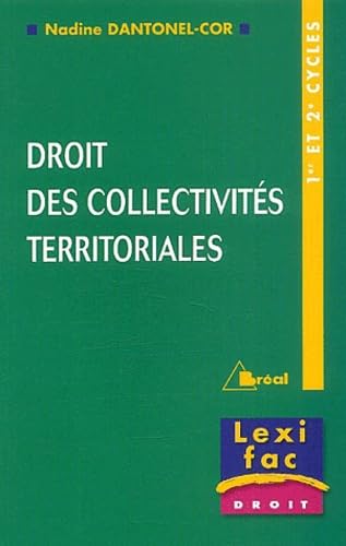 Droit des collectivités territoriales