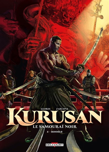 Couverture de Kurusan, le samouraï noir. Vol. 4. Honno Ji