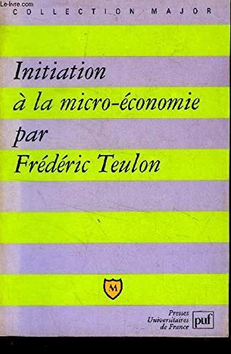 Initiation à la micro-économie