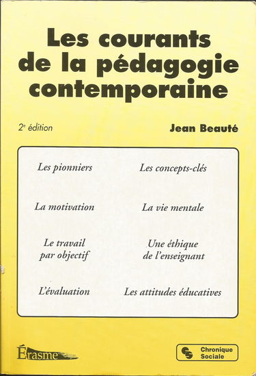 courants de la pedagogie contemporaine 2 ed. (les)