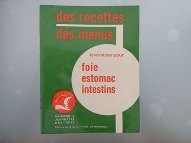 Recettes et menus pour foie estomac intestins