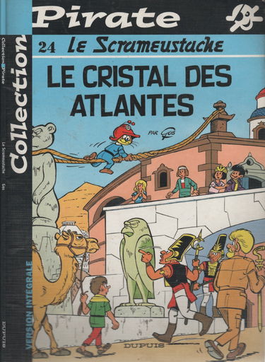 BD Pirate : Scrameustache, tome 24 : Le cristal des Atlantes