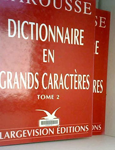 Dictionnaire Larousse français en grands caractères