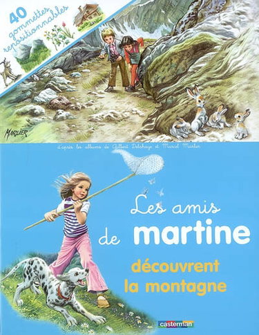 Couverture de Les amis de Martine découvrent la montagne