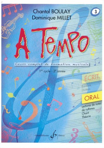 A Tempo - Partie Orale - Volume 3
