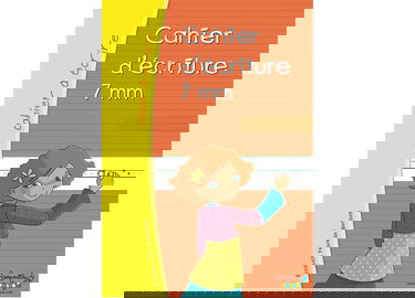 Serpodile - Cahier à écrire - Méthode d'écriture - cahier d'écriture cursive 7mm