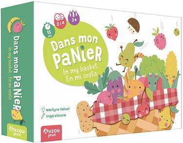 Couverture de Dans mon panier. In my basket. En mi cesta