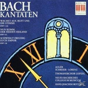 Couverture de Cantates BWV 36, 61 & 140