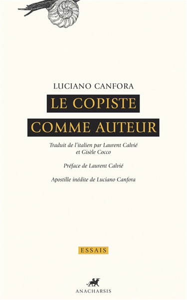 Le copiste comme auteur