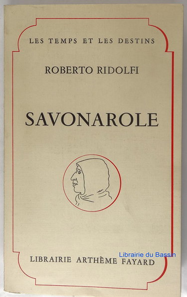 Couverture de Savonarole.