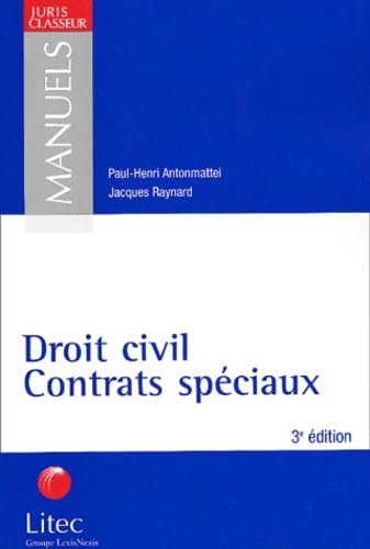 Droit civil, contrats spéciaux (ancienne édition)