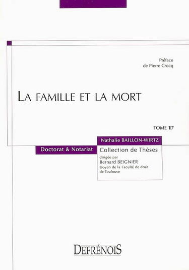 La famille et la mort