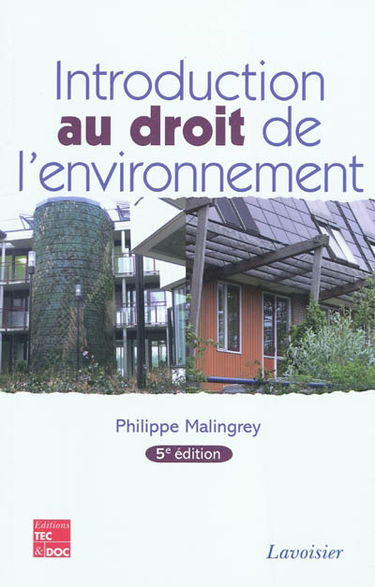 Introduction au droit de l'environnement
