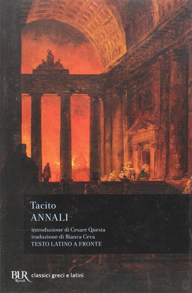 Couverture de Annali. Testo latino a fronte