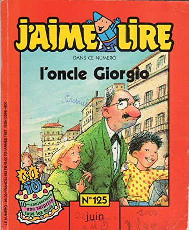 J'aime lire : L'oncle Giorgio