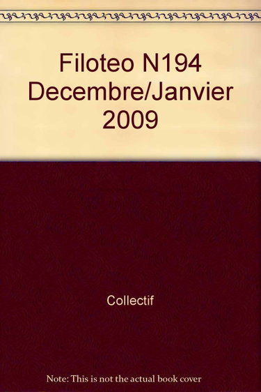 Couverture de Filoteo N194 Decembre/Janvier 2009