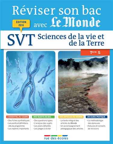 Sciences de la vie et de la Terre, terminale S