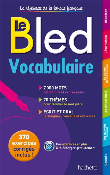 Couverture de Bled vocabulaire
