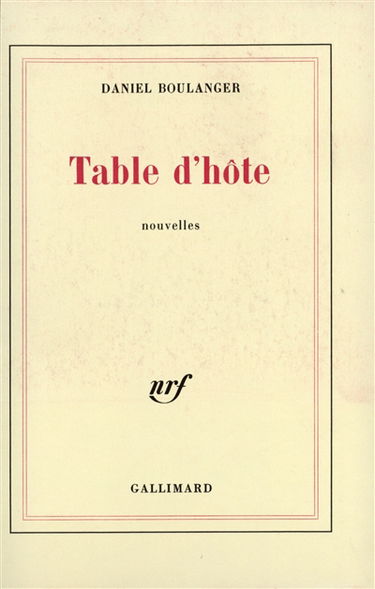 Table d'hôte