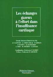 Couverture de Les Echanges gazeux à l'effort dans l'insuffisance cardiaque
