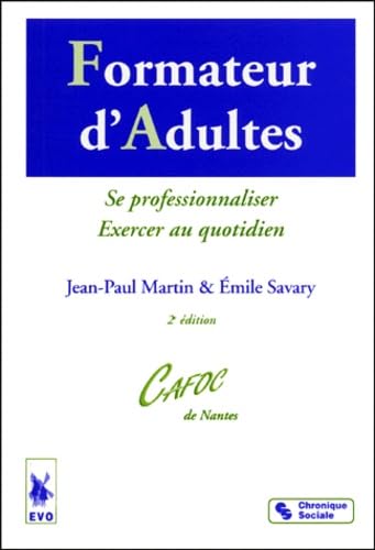 Formateur d'adultes, 2e édition