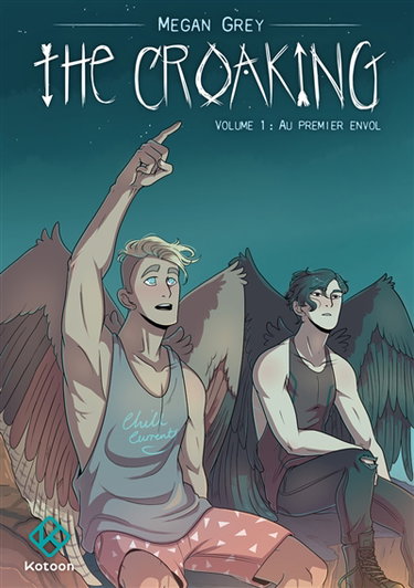 Couverture de The croaking. Vol. 1. Au premier envol