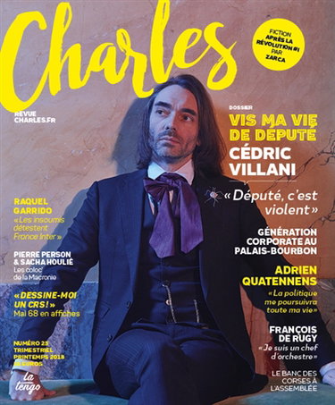 Couverture de Revue Charles, n° 25. Vis ma vie de député par Collectif