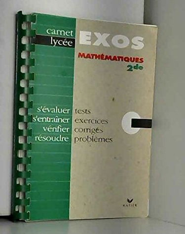 Mathématiques, 2de