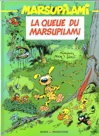 Couverture de La Queue du Marsupilami