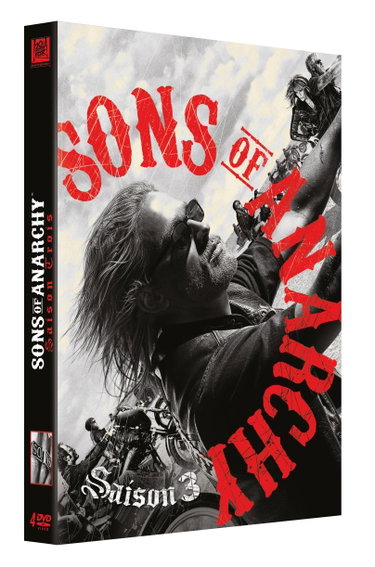 Couverture de Sons of anarchy, Saison 3 - Coffret 4 DVD