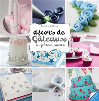 Décors de gâteaux en pâte à sucre