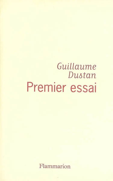 Premier essai : chronique du temps présent