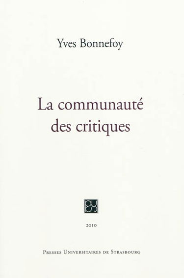 La communauté des critiques