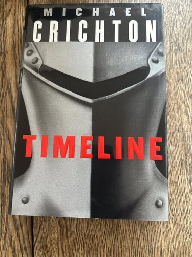 Couverture de Timeline par Michael Crichton