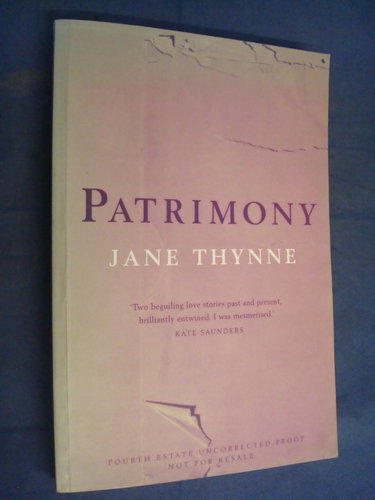 Couverture de Patrimony