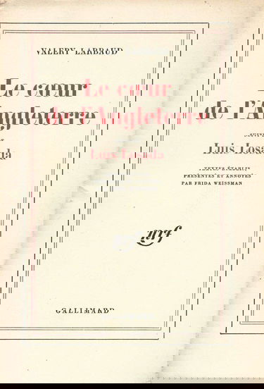 Le Coeur de l'Angleterre. Luis Losada