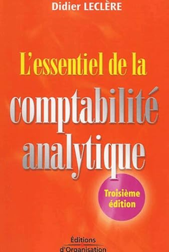 L'Essentiel de la comptabilité analytique