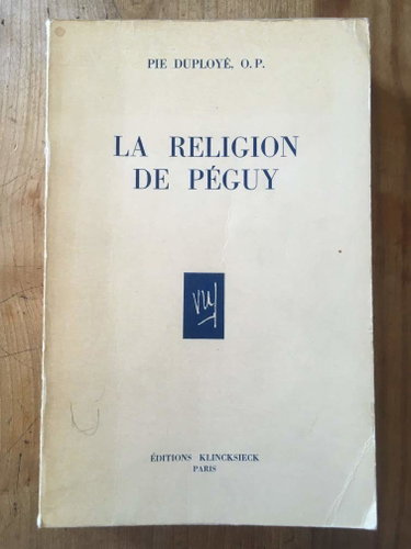 Couverture de La Religion De Peguy