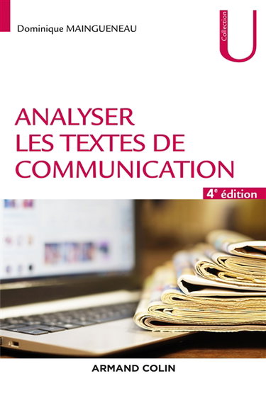 Couverture de Analyser les textes de communication