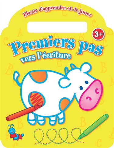 Couverture de Plaisir d'apprendre et de jouer : écris, efface et recommence. Premiers pas vers l'écriture par Yoyo éditions