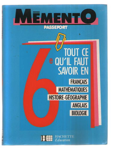 Mémento passeport 6e