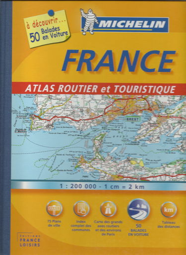 Atlas routier et touristique michelin