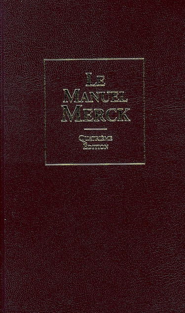 Manuel Merck de diagnostic et thérapeutique