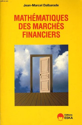 MATHEMATIQUES DES MARCHES FINANCIERS.