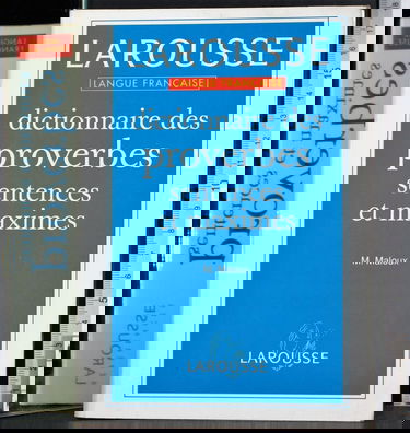 Dictionnaire des proverbes, sentences et maximes