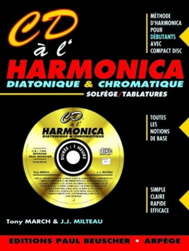 Partition : CD a l'harmonica J.J. Milteau