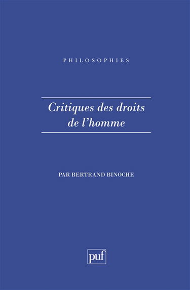 Critiques des droits de l'homme