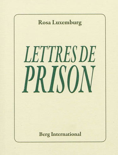 Lettres de prison