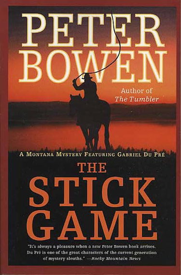 Couverture de The Stick Game: A Montana Mystery Featuring Gabriel Du Pre par Peter Bowen